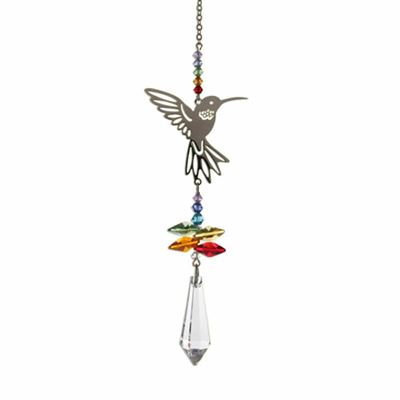 Hummingbird Crystal Fantasy Rainbow Maker 24cm